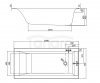 CERSANIT - Wanna prostokątna LARGA Slim 160 x 75 cm S301-305